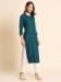 Picture of Sightly Rayon Dark Slate Blue Kurtis & Tunic