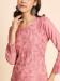 Picture of Fascinating Rayon Light Pink Kurtis & Tunic