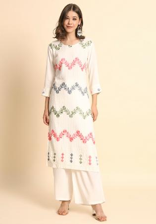 Picture of Excellent Rayon Old Lace Kurtis & Tunic