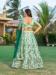 Picture of Sightly Satin Dark Sea Green Lehenga Choli