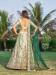 Picture of Graceful Satin Dark Khaki Lehenga Choli