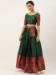 Picture of Splendid Silk Dark Olive Green Lehenga Choli