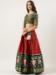 Picture of Marvelous Silk Maroon Lehenga Choli