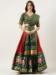 Picture of Marvelous Silk Maroon Lehenga Choli