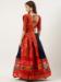 Picture of Lovely Silk Navy Blue Lehenga Choli