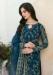 Picture of Georgette Midnight Blue Straight Cut Salwar Kameez