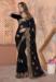 Picture of Wonderful Georgette Black Saree