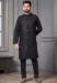 Picture of Appealing Silk Black Kurtas