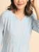 Picture of Bewitching Rayon Light Steel Blue Kurtis & Tunic