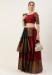 Picture of Amazing Silk Fire Brick Lehenga Choli