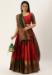 Picture of Beauteous Silk Fire Brick Lehenga Choli