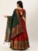 Picture of Beauteous Silk Fire Brick Lehenga Choli