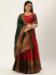 Picture of Beauteous Silk Fire Brick Lehenga Choli