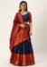 Picture of Gorgeous Silk Navy Blue Lehenga Choli