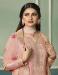 Picture of Radiant Silk Tan Straight Cut Salwar Kameez