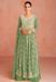 Picture of Georgette Dark Sea Green Anarkali Salwar Kameez