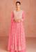 Picture of Georgette Light Salmon Anarkali Salwar Kameez