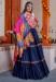 Picture of Nice Rayon Navy Blue Readymade Lehenga Choli