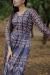 Picture of Sightly Chiffon Dark Grey Kurtis & Tunic