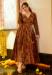 Picture of Cotton & Silk Saddle Brown Kurtis And Tunic