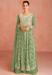 Picture of Georgette Dark Sea Green Anarkali Salwar Kameez