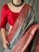 Picture of Exquisite Linen Dim Gray Saree