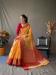 Picture of Radiant Linen Dark Golden Rod Saree