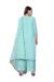 Picture of Cotton Powder Blue Straight Cut Salwar Kameez