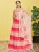 Picture of Ideal Organza Dark Salmon Lehenga Choli