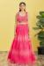 Picture of Gorgeous Organza Deep Pink Lehenga Choli