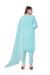 Picture of Ideal Cotton Light Blue Straight Cut Salwar Kameez