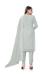 Picture of Charming Cotton Light Grey Straight Cut Salwar Kameez