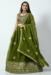 Picture of Sublime Georgette & Silk Olive Drab Lehenga Choli