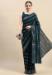 Picture of Enticing Georgette Dark Slate Blue Saree