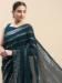 Picture of Enticing Georgette Dark Slate Blue Saree