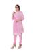 Picture of Alluring Organza Pink Straight Cut Salwar Kameez