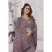 Picture of Sublime Net Grey Saree