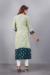 Picture of Nice Silk & Organza Tan Kurtis And Tunic