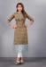 Picture of Delightful Silk & Organza Indian Red Kurtis And Tunic