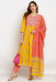 Picture of Rayon & Cotton Yellow Readymade Salwar Kameez