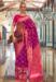 Picture of Delightful Silk Dark Magenta Saree