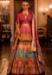 Picture of Enticing Silk Olive Lehenga Choli