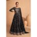 Picture of Splendid Georgette Black Anarkali Salwar Kameez