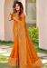 Picture of Fascinating Georgette Dark Orange Saree