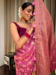 Picture of Superb Silk Light Coral Saree