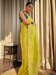 Picture of Appealing Silk Chartreuse Saree