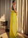 Picture of Appealing Silk Chartreuse Saree