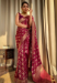 Picture of Sublime Silk Maroon Saree