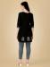 Picture of Shapely Rayon Black Kurtis & Tunic