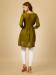 Picture of Appealing Rayon Olive Kurtis & Tunic